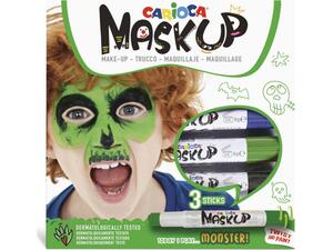 Χρώματα προσώπου Carioca Mask Up Monster 43051 (σετ 3 χρωμάτων)